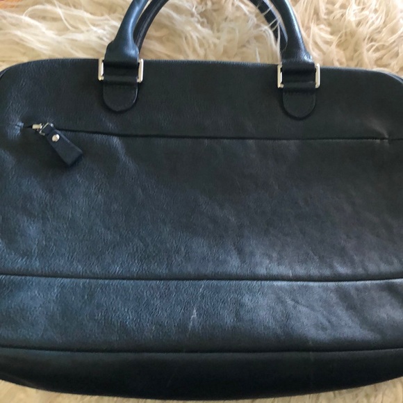 douglas & mckay Other - DOUGLAS & MCKAY NavyBlue Leather Satchel Briefcase
